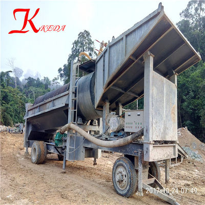 μηχανές μεταλλείας keda για το χρυσό μέγεθος πλέγματος δύναμης 35Kw 8m δημοφιλές πλυντήριο μεταλλείας της Αφρικής για το χρυσό και το διαμάντι